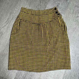 Extra Authentic Sportwear, Vintage 90’s Checker Pencil Skirt Junior Small Size 3